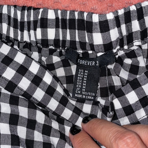 Gingham crop top - Picture 3 of 3